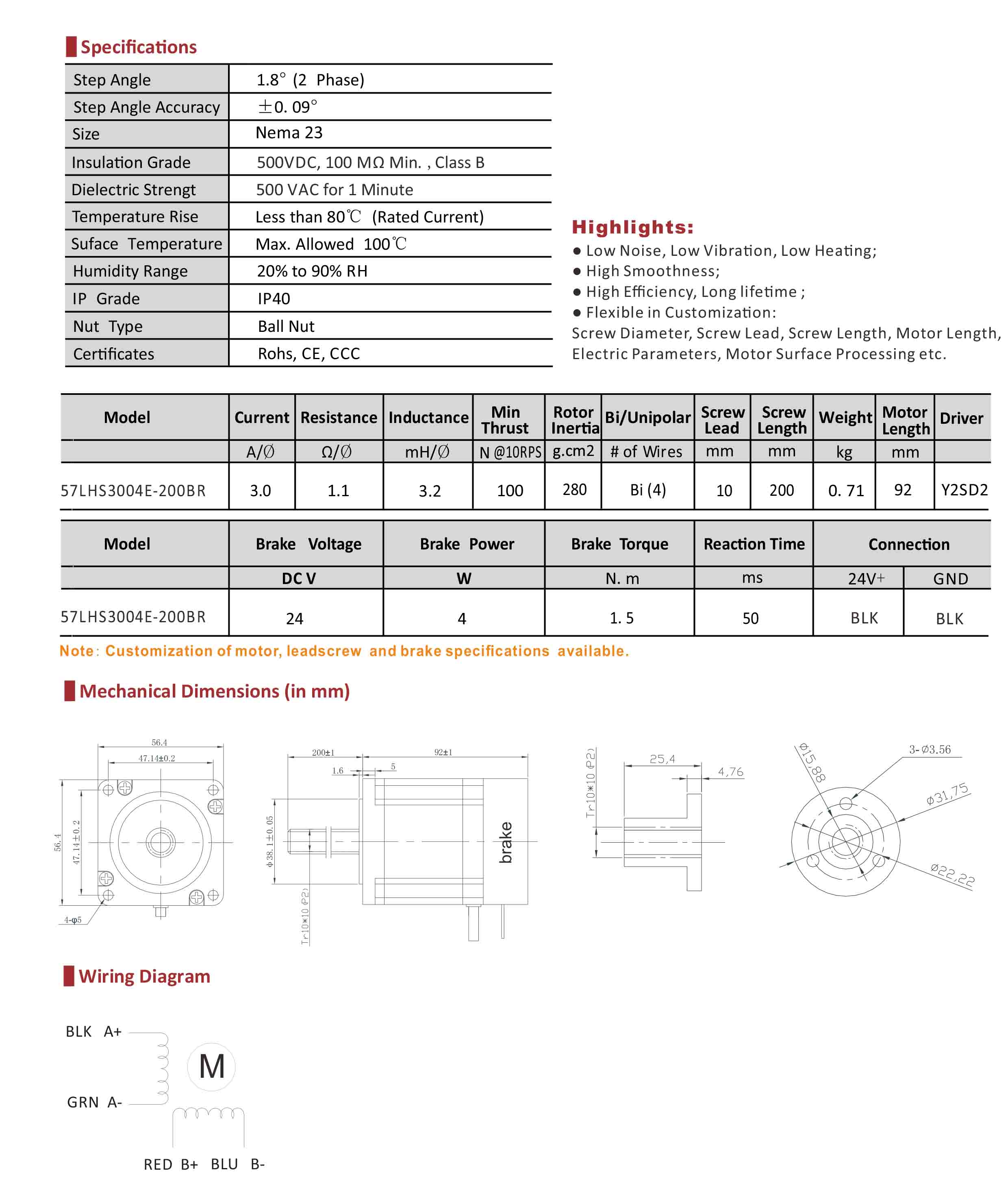 57LHS3004E-200BR Hybrid Linear Stepper Motor with Brake Data Sheet.jpg